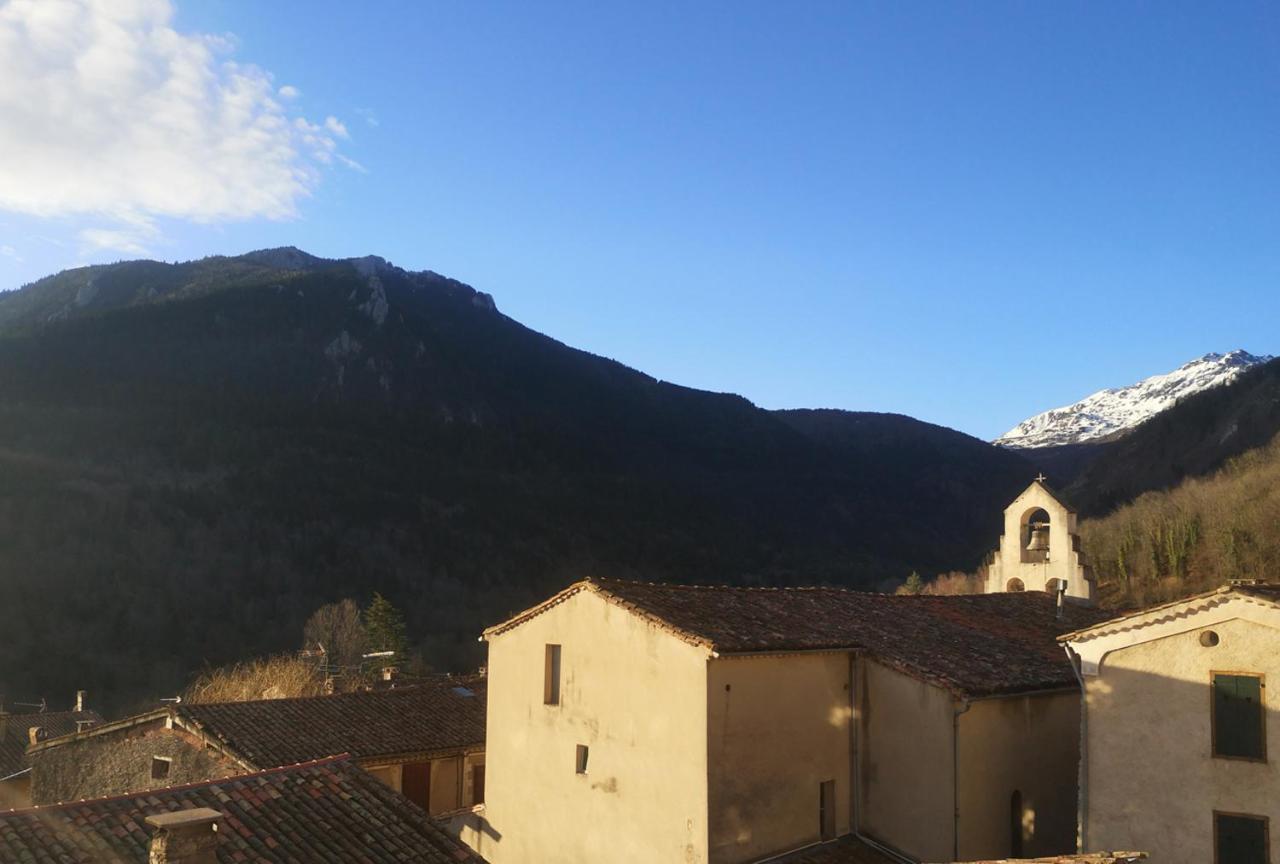 La Maison Sous Le Chateau Montségur Exterior foto